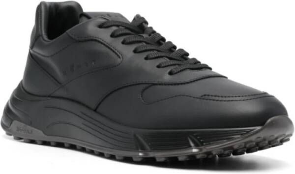 Hogan Zwarte Hyperlight Sneakers Black Heren