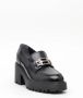 Hogan Zwarte leren Dcollet schoenen Black Dames - Thumbnail 2