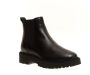 Hogan Zwarte Leren Enkellaarzen Aw23 Black Dames - Thumbnail 2