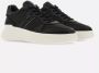 Hogan Zwarte Leren Sneakers H580 Stijl Black Heren - Thumbnail 2