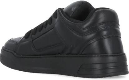 Hogan Zwarte Leren Sneakers met Verhoogde Zool Black Heren