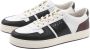 Hogan Zwarte leren sneakers met witte details Black Heren - Thumbnail 2