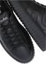 Hogan Zwarte Leren Sneakers Ronde Neus Iconische H Black Heren - Thumbnail 6