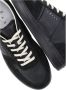 Hogan Zwarte Leren Sneakers Ronde Neus Logo Black Heren - Thumbnail 6