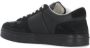 Hogan Zwarte Leren Sneakers Ronde Neus Logo Black Heren - Thumbnail 4