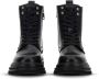 Hogan Zwarte Leren Veterschoenen Black Dames - Thumbnail 2