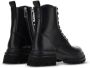 Hogan Zwarte Leren Veterschoenen Black Dames - Thumbnail 3