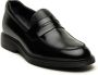 Hogan Zwarte platte mocassinschoenen Black Heren - Thumbnail 2