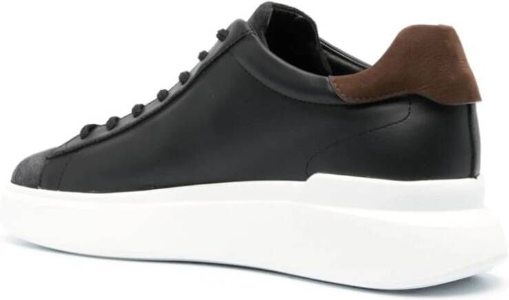 Hogan Zwarte platte schoenen met memory foam Black Heren