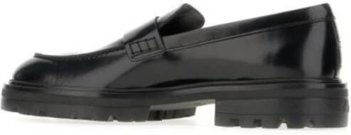 Hogan Zwarte platte schoenen Stijlvol model Black Heren