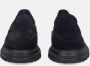 Hogan Zwarte Saddle Mocassins met Extra-Lichte Zool Black Dames - Thumbnail 3