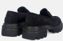 Hogan Zwarte Saddle Mocassins met Extra-Lichte Zool Black Dames - Thumbnail 4