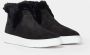 Hogan Zwarte Slip-On Sneakers met Bontafwerking Black Dames - Thumbnail 2