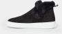 Hogan Zwarte Slip-On Sneakers met Bontafwerking Black Dames - Thumbnail 3