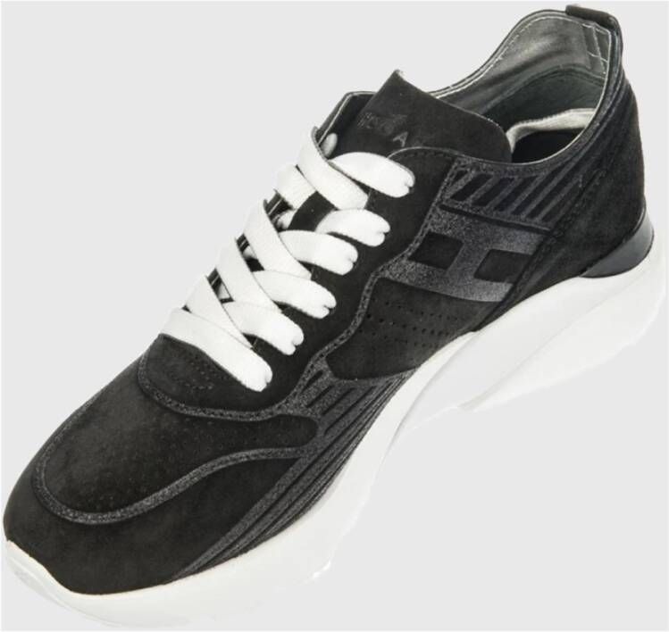 Hogan Zwarte Sneakers Active One Model Black Dames