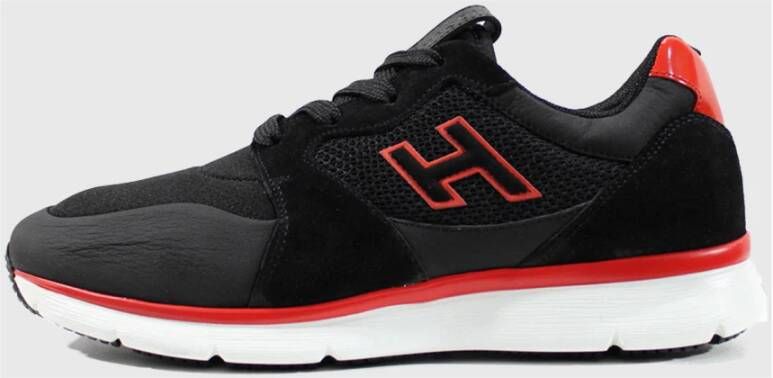 Hogan Zwarte Sneakers Stijlvol Ontwerp Black Heren