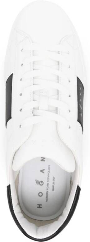 Hogan Zwarte Sneakers voor Mannen Aw24 White Heren