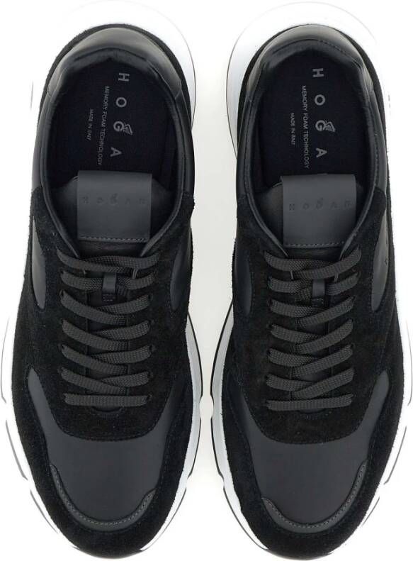 Hogan Zwarte Sneakers voor Mannen Black Heren