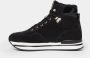 Hogan Zwarte Suède Sneakers Aw23 Black Dames - Thumbnail 3