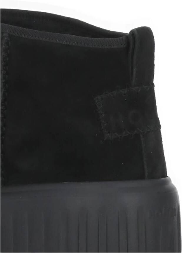 Hogan Zwarte Suède Sneakers Black Dames