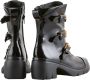 Högl Zwarte Biker Booties Dames Enkellaarzen Black Dames - Thumbnail 4