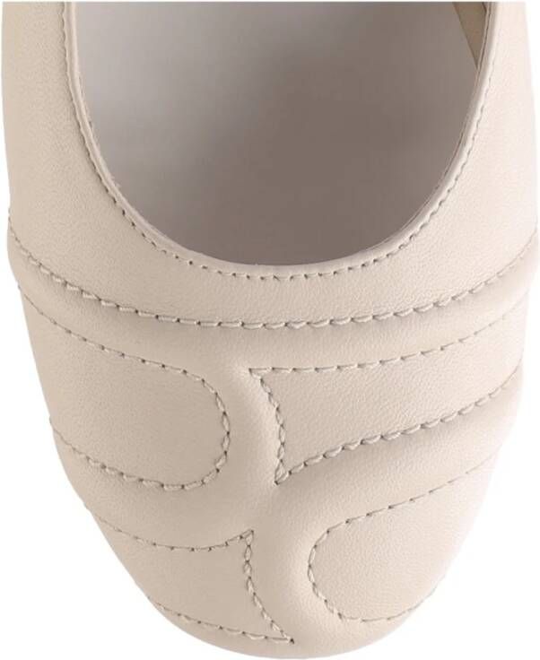 Högl Beige Daisy Ballerinas voor Vrouwen Beige Dames