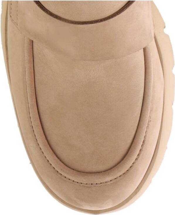 Högl Beige Loafers voor Vrouwen Beige Dames