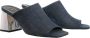 Högl Blauwe Platte Sandalen Joyce Mules Blue Dames - Thumbnail 2