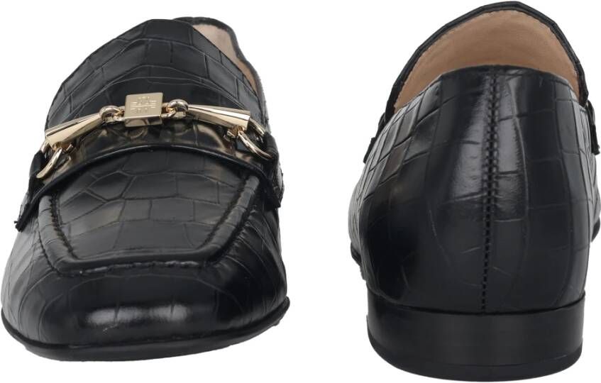 Högl Elegante zwarte lakloafers Black Dames