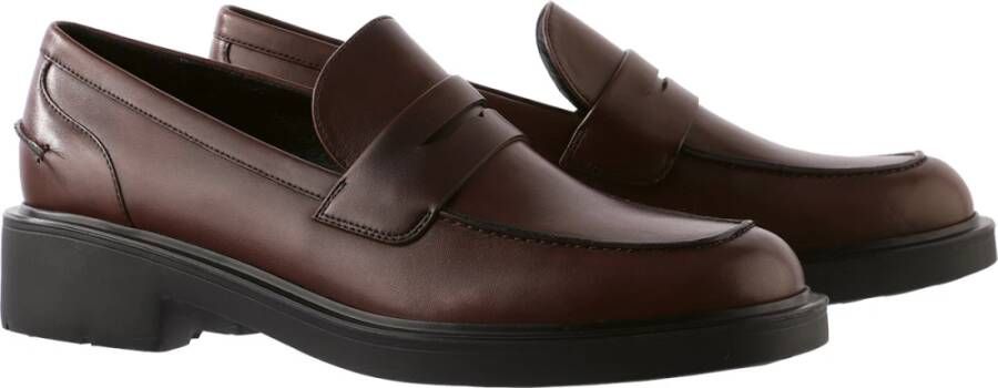 Högl Klassieke Loafer Stijl Schoen Brown Dames