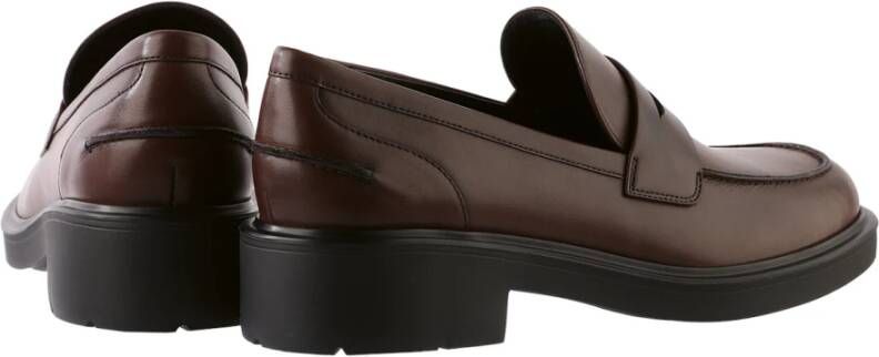 Högl Klassieke Loafer Stijl Schoen Brown Dames