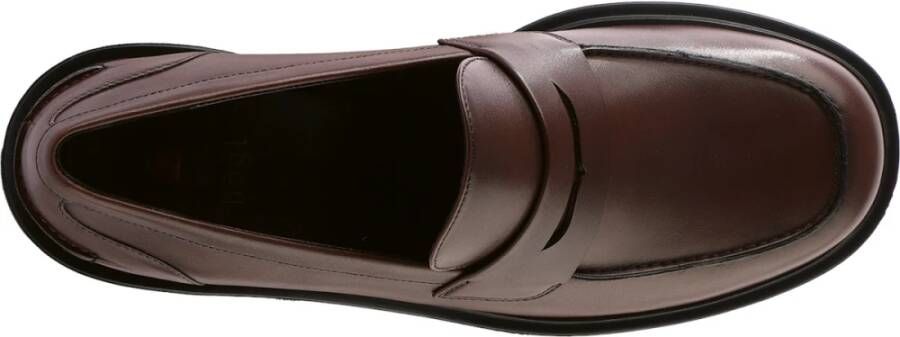 Högl Klassieke Loafer Stijl Schoen Brown Dames