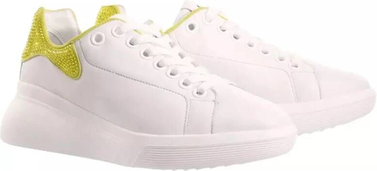 Högl Metallic Lime Platform Sneaker White Dames