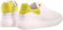 Högl Metallic Lime Platform Sneaker White Dames - Thumbnail 3