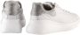 Högl Metallic witte sneaker met platformzool White Dames - Thumbnail 6