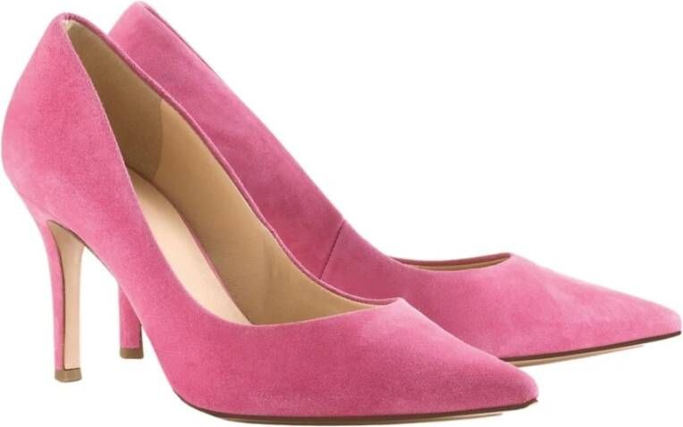 Högl Stijlvolle Roze Suede Pumps Roze Dames