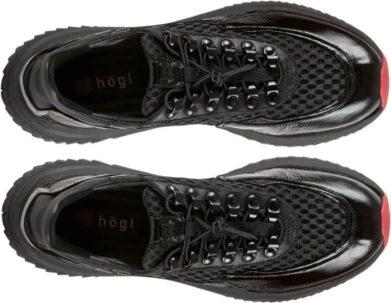 Högl Witte Rollende Sneaker voor Vrouwen Black Dames