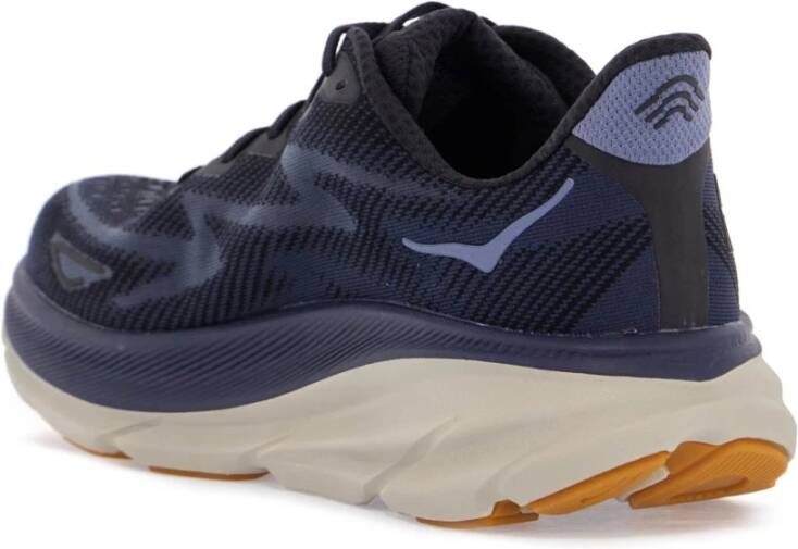 Hoka One Ademende Gebreide Sneakers met Durabrasion Zool Blue Heren