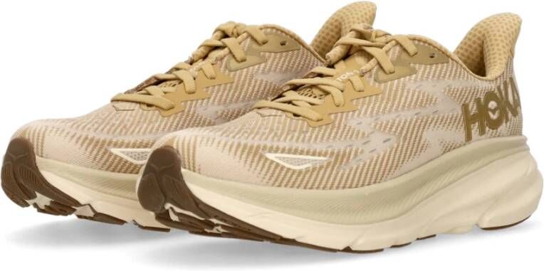 Hoka One Ademende Mesh Buitenschoen Beige Heren