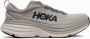 Hoka One Ademende Mesh Sneakers met TPU Finish Gray Heren - Thumbnail 2