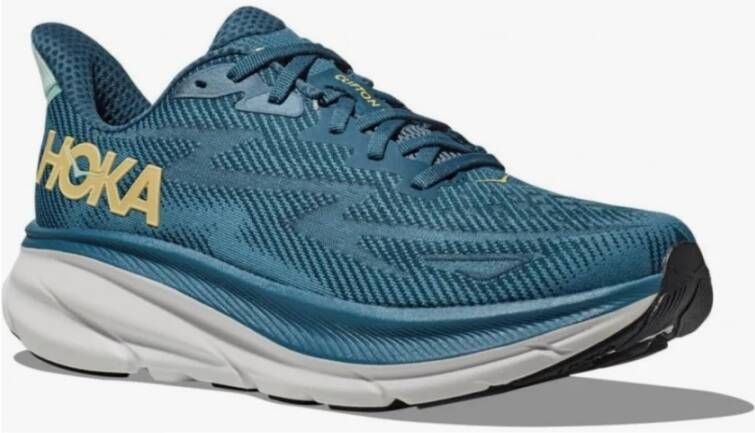 Hoka One Blauwe Hardloopschoenen Clifton 9 Blue Heren