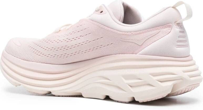 Hoka One Bondi 8 Hardloopschoenen Pink Dames