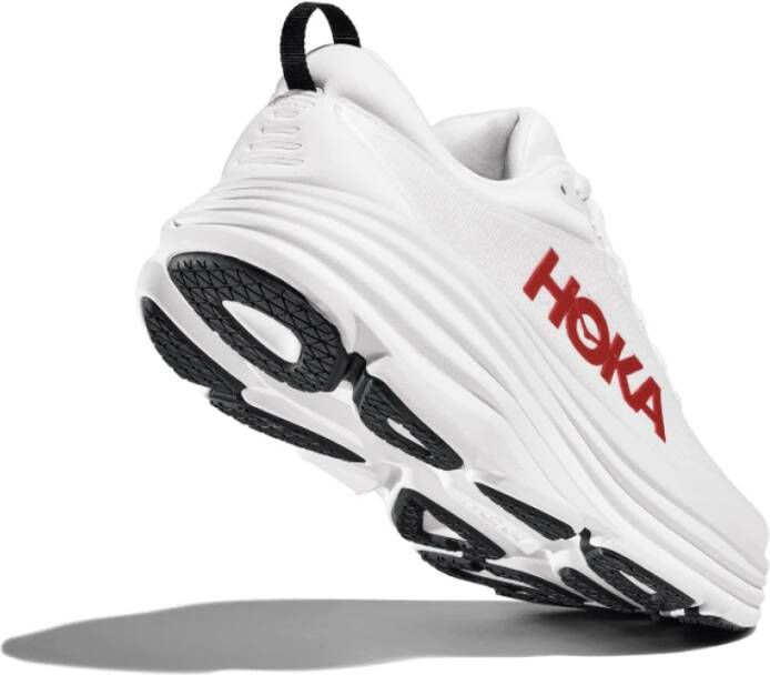 Hoka One Bondi 8 Hardloopschoenen White Heren