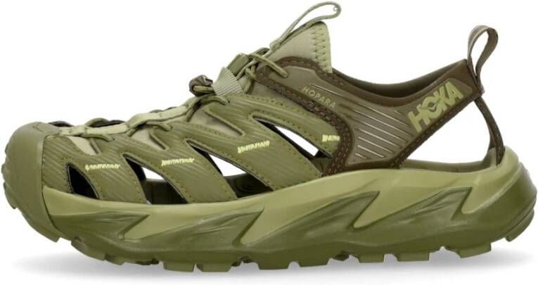 Hoka One Bosbodem Trekking Sandaal Buitenschoen Green Heren