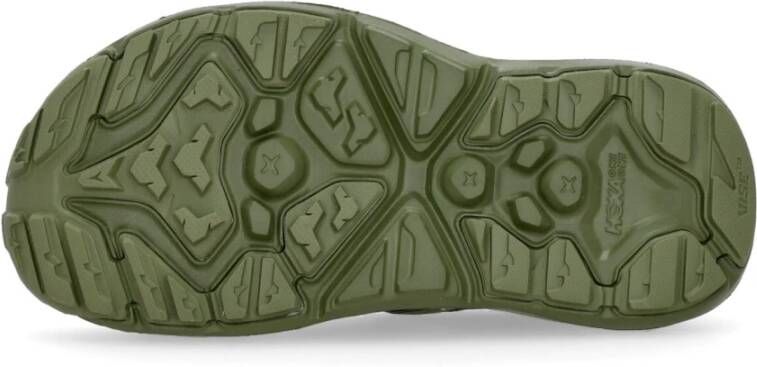 Hoka One Bosbodem Trekking Sandaal Buitenschoen Green Heren