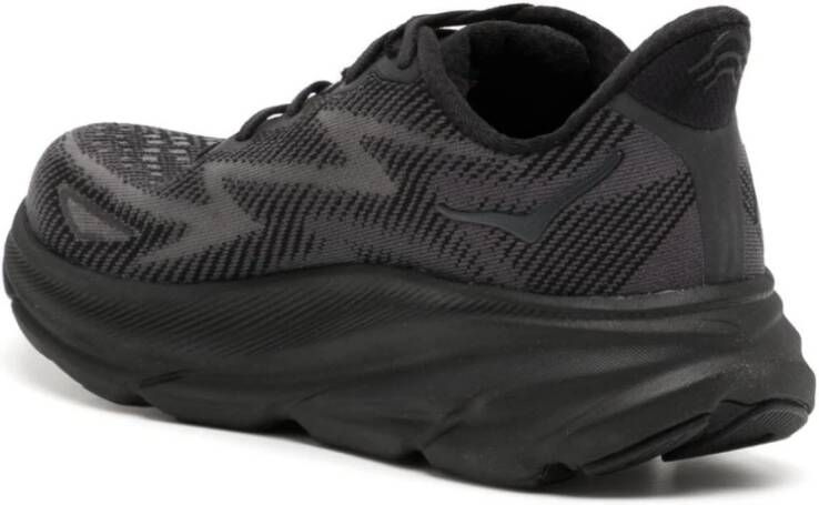 Hoka One Clifton 9 Hardloopschoenen Black Dames