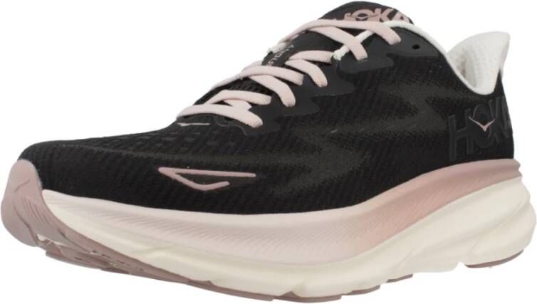 Hoka One Clifton 9 Sneakers Black Dames