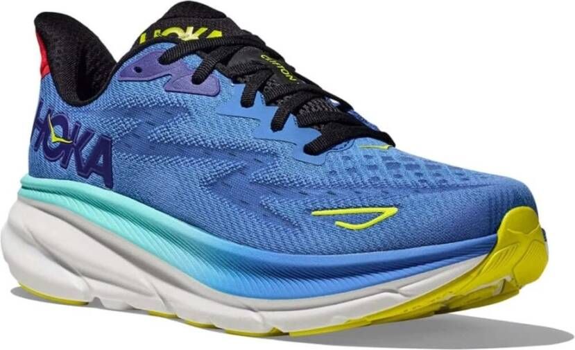 Hoka One Clifton 9 Sneakers Blue Heren