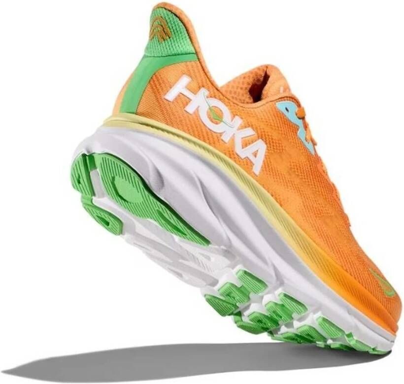 Hoka One Clifton 9 Sneakers Orange Heren