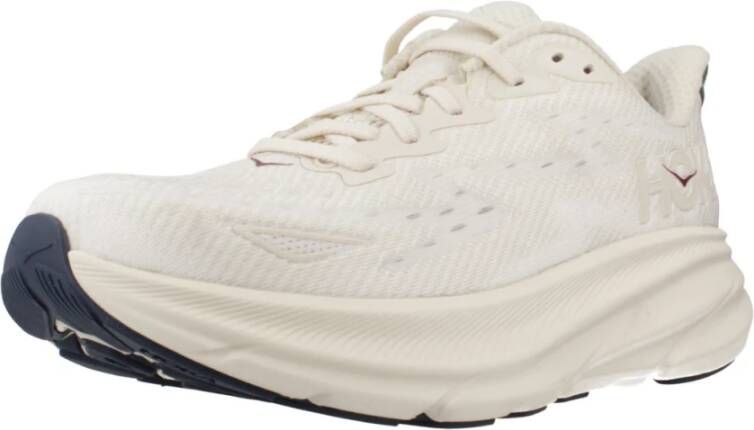 Hoka One Clifton 9 Sneakers White Heren